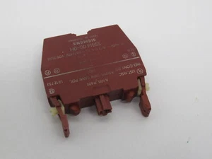 Siemens 3SB1400-0H Contact Block 22 and 30mm 2NC 10Amp 660VAC USED - Picture 1 of 4