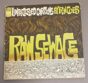 Raw Sewage Unprocessed Cartoons by Ron Cobb Ecology 1970 Sawyer - Picture 1 of 10