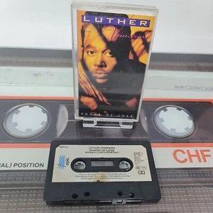 luther vanross power of love cassette tape soul contemporary rhythm & blues - Picture 1 of 7
