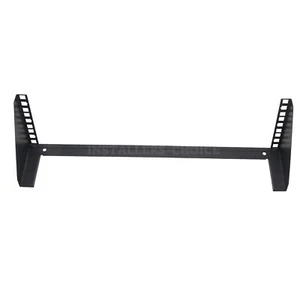3U 19" Vertical Wall Server Rack w/ Hardware, Black, 3.74" Deep 2lb Capacity lot - Picture 1 of 6