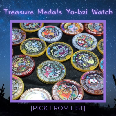 Treasure Medals Yo-kai youkai Watch Japanese Version [PICK FROM LIST] - Image 1 of 4