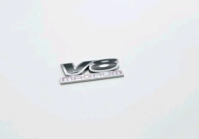 2005-2011 DODGE RAM DAKOTA V8 MAGNUM BADGE SYMBOL LOGO SIGN LETTER EMBLEM - Image 1 of 3
