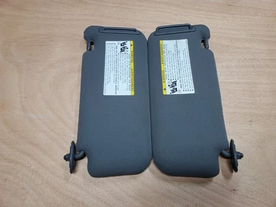 2011-2016 Scion TC Driver Passenger Sun Visor Left Right Set Gray OEM Foto 1 de 4