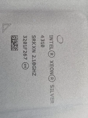 Intel XEON Silver 4310 2.10GHz 12Cores 24Threads Cache 18MB 3rd Gen Processors - Image 1 of 4