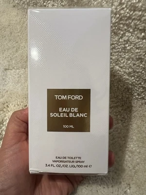 Tom Ford Eau De Soleil Blanc 3.4 盎司/100 毫升淡香水 - 全新带盒 - 100% 正品 — 第 1/3 张图片