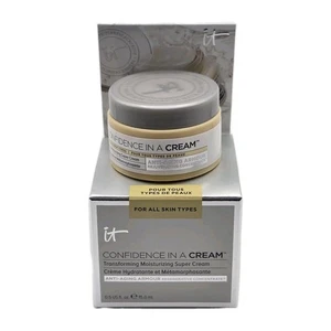 Súper crema hidratante transformadora 2 It Cosmetics Confidence In A Cream 0,5 oz - Imagen 1 de 4