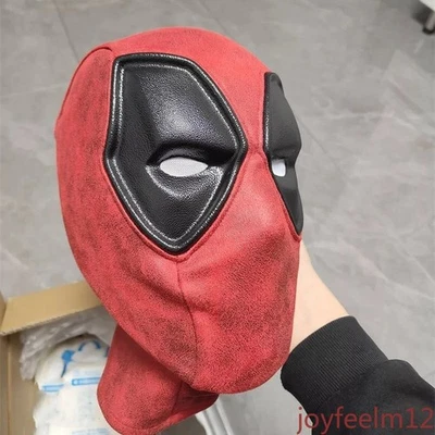 Deadpool Mask Cosplay Wade Wilson Full Mask Helmet Halloween Red Christmas Gifts - Image 1 of 4