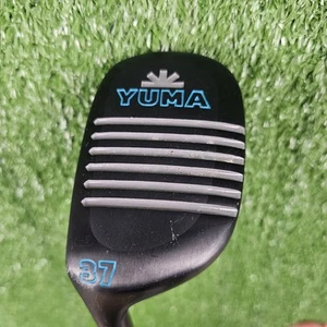 Yuma 37° Chipper Wedge Wedge Flex Steel Shaft Left Handed LH 36" Black Blue - Picture 1 of 8