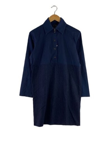 FENDI Vestito manica lunga 40 Lana NVY FD7477 GYT