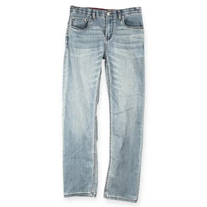 Levi’s 514 Straight Leg Jeans Men’s 28x30 Light Wash Classic Denim Casual Work - Picture 1 of 7