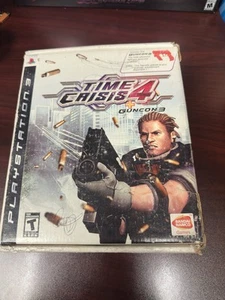 Playstation 3 Time Crisis 4 GunCon 3 Bundle Edition Video Game Set Bandai Namco - Picture 1 of 4