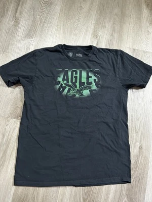 NFL Team Apparel Men's Philadelphia Eagles T-Shirt, Size Medium, Black/Green - Image 1 of 4