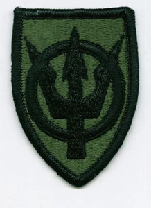 ARMY PATCH 4th TRANSPORTATION BRIGADE SUBDUED - Picture 1 of 1