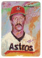 1986 Mother's Cookies Houston Astros Bob Knepper #22
