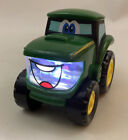 Lampe de poche tracteur John Deere Johnny DEL jouet roulant à arrêt automatique