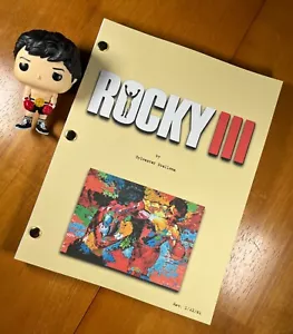 Rocky III Script- 135 Pages Long- Full Script Reprint- Rocky III Movie - Picture 1 of 7