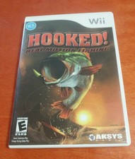 Hooked! Real Motion Fishing Nintendo Wii Aksys Games Sims arc system works
