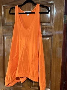 Free People Movement Orange Keep Rolling Racerback Tank Gr. XS oversized - Bild 1 von 4