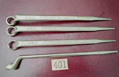 Elora podger ring spanner ( NO 10 ) 7/16" bsw  1/2"bsf chrome- vanadium 35 cm LG - Image 1 of 4