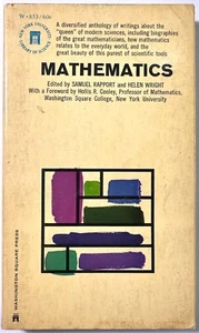 RAPPORT: Mathematics (NYU Library of Science) (Washington Square Pr., 1964) - Picture 1 of 5