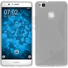 Silicone Case for Huawei P9 Lite clear S-STYLE +2 Protector