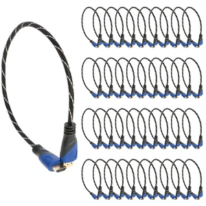 40 pcs 3 ft HDMI 4K Gold Cable HDTV 60HZ Gaming Streaming PS4 Xbox High Speed - Picture 1 of 5
