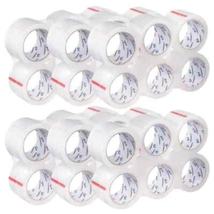 2 Zoll 36 Rollen Premium Klar Farbe Klebeband Karton Box Versiegelung Verpackung 2 Mil Dick - Bild 1 von 2