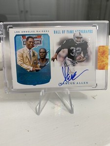 2021 Panini Flawless - Hall Of Fame Autographs Marcus Allen 1/1!