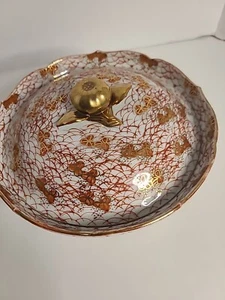 Vintage Japanese Lided Bowl 6.5" diameter Porcelain dish Rice ,soup Etc - Picture 1 of 10