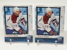 (2 Card Lot) 2006-07 Upper Deck Be a Player BAP Hockey Cards Michael Ryder #50
