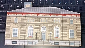 Vintage Olean Post Office Wood Model Olean New York NY Folk Art Big! - Picture 1 of 6