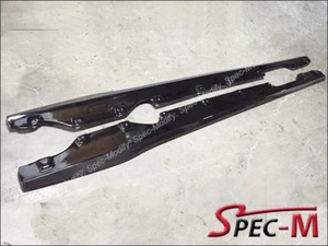Extensión de labios para faldas laterales de fibra de carbono GTX para BMW F12 F13 M6 solo CF - Imagen 1 de 2