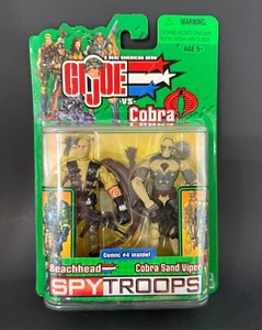 2003 G.I. Joe Spytroops Beachhead Vs. Cobra Sand Viper Neu in OVP 3 3/4" Figuren - Bild 1 von 3
