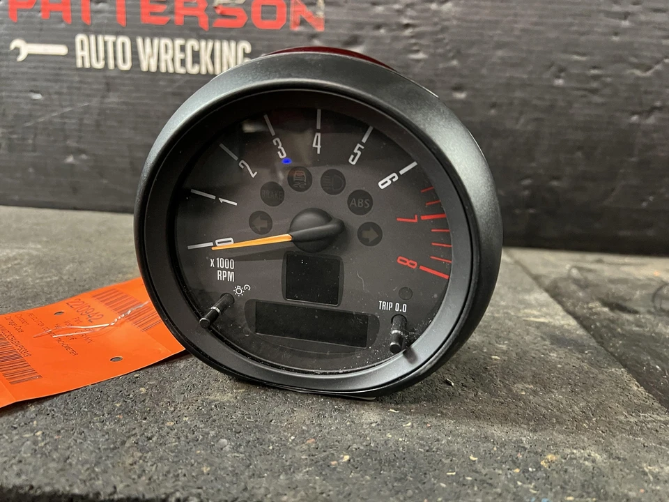 11-16 MINI COOPER COUNTRYMAN REVOLUTION COUNTER TACHOMETER GAUGE BLOCK DISPLAY - Image 1 of 4