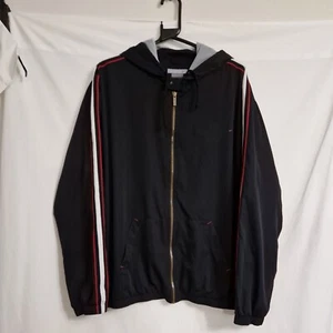 Nike Full Zip Black Hooded Jacket Mens XL With Pockets - Picture 1 of 15
