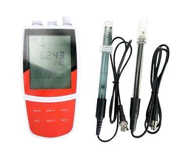 PH mV Meter Conductivity Meter TDS Temp Tester Monitor 4 measurement modes  - Image 1 of 4