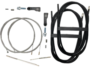 2x Schaltzug Set Hollandrad 5 Gang Penta Sport P5 - Schwarz + 2x Schaltkettchen - Bild 1 von 2