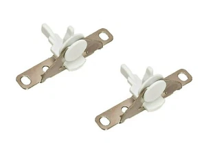 INDAUX Supra Metal Drawers Side Front Fixing Brackets pack of 2 pcs Hafele