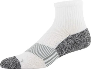 Gildan Calze alla Caviglia Cuscino Strategico Attivo da Uomo, Bianco/Grigio/Acido 6pk (299) - Foto 1 di 5