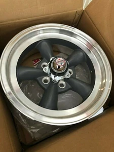 AMERICAN RACING WHEELS TORQ THRUST D FORD 2x15X6 3.66BS HOTROD FALCON MUSTANG - Picture 1 of 6