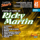 Karaoke lateinamerikanische Sterne 45 Ricky Martin Vol. 1