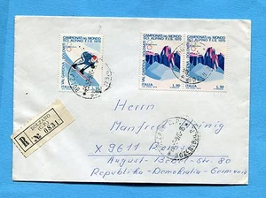 1970 CAMP.MOND.SCI ALPINO £.90 COPPIA + £.50   per la GERMANIA   (223764) - Picture 1 of 1