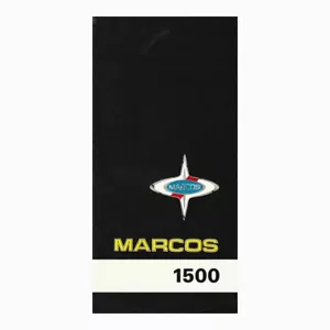 Original 60's Marcos Sales Brochure - Picture 1 of 2