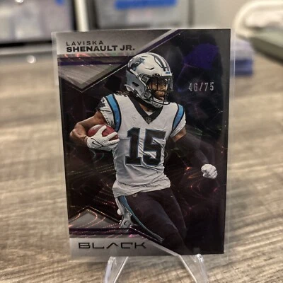 2023 Panini Black #20 Laviska Shenault Jr. /75 Carolina Panthers - Image 1 of 2