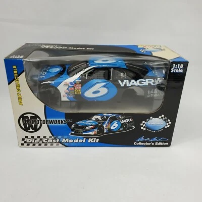 Motorworks Mark Martin Nascar Edición Coleccionista 1:18 Die Cast Modelo Kit Nuevo  Foto 1 de 4