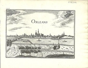 Mapa antiguo, Tassin, Orleans - Imagen 1 de 1