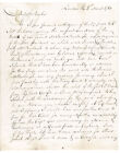 1780 British Revolutionary War Troop Transport/Slave Ship HMS Providence Letter