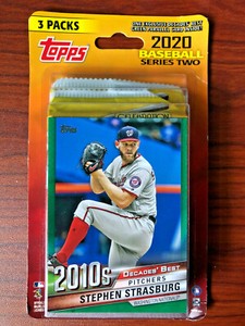 New 2020 Topps Series 2 Decades Best Green Parallel with 3 packs SEALED - U PICK