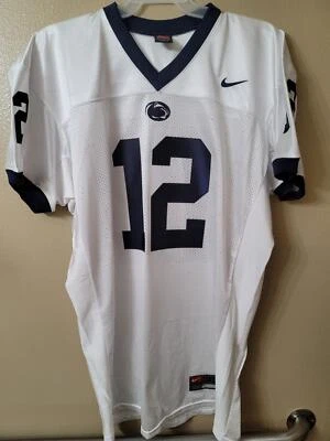 1717 Mens NCAA PENN STATE NITTANY LIONS #12 AUTHENTIC Game JERSEY New - Image 1 of 2