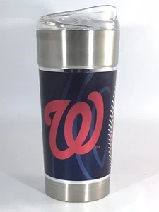 Wahington Nationals Stainless Steel Tumbler New GO NATS ! - Picture 1 of 7